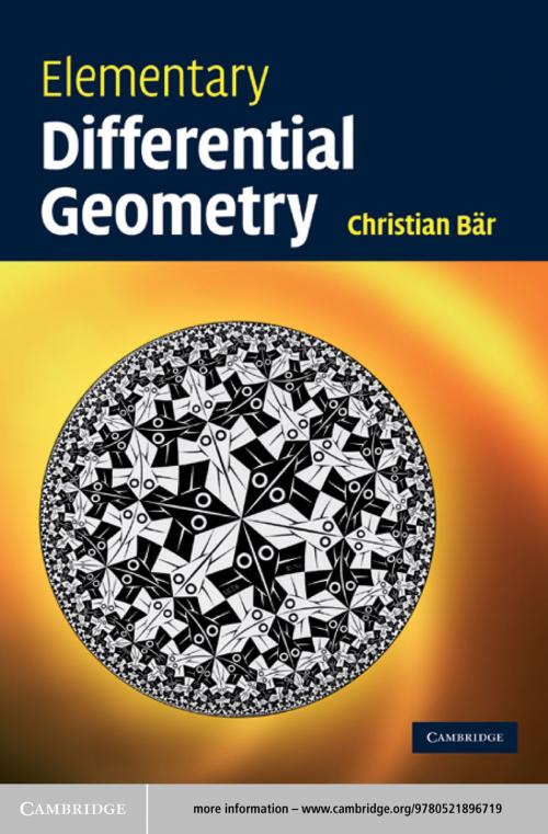 Cover of the book Elementary Differential Geometry by Christian Bär, Cambridge University Press