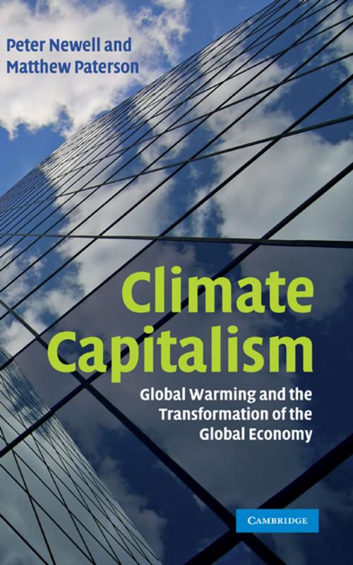 Cover of the book Climate Capitalism by Peter Newell, Matthew Paterson, Cambridge University Press