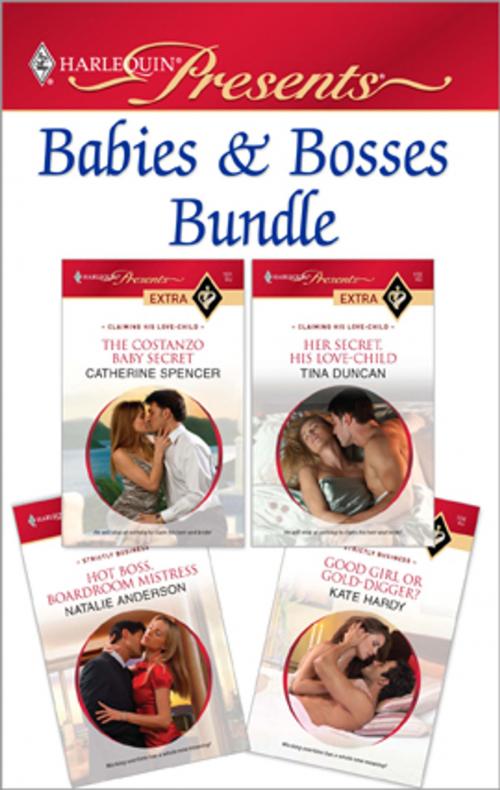 Cover of the book Babies & Bosses Bundle by Catherine Spencer, Tina Duncan, Natalie Anderson, Kate Hardy, Harlequin