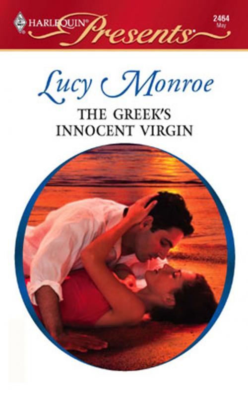 Cover of the book The Greek's Innocent Virgin by Lucy Monroe, Harlequin