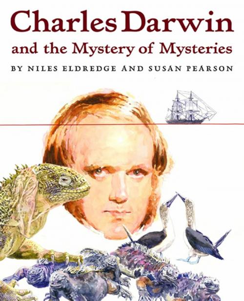 Cover of the book Charles Darwin and the Mystery of Mysteries by Susan Pearson, Roaring Brook Press