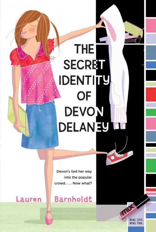Cover of the book The Secret Identity of Devon Delaney by Lauren Barnholdt, Aladdin