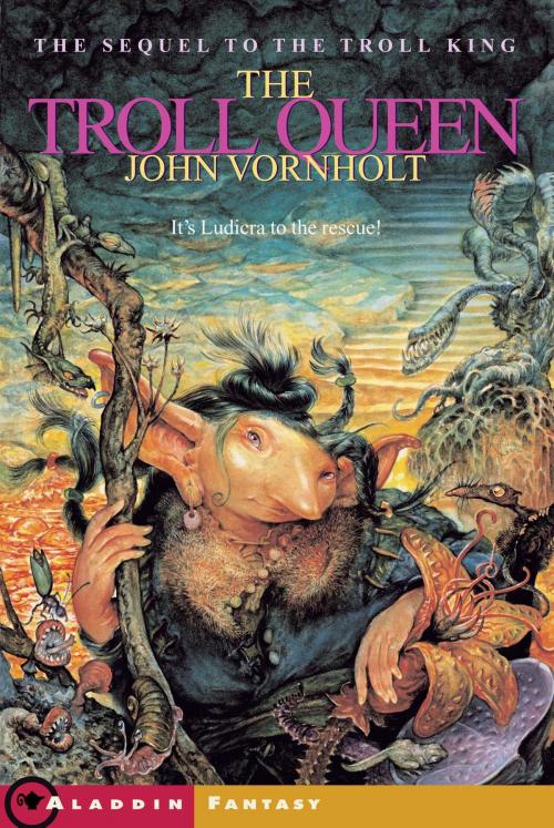 Cover of the book The Troll Queen by John Vornholt, Aladdin