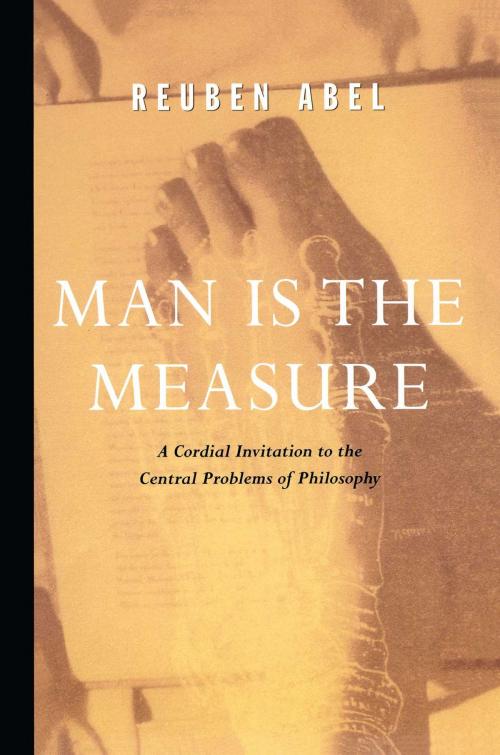 Cover of the book Man is the Measure by Reuben Abel, Free Press