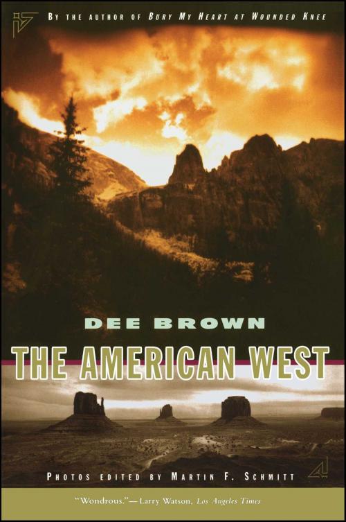 Cover of the book The American West by Dee Brown, Scribner