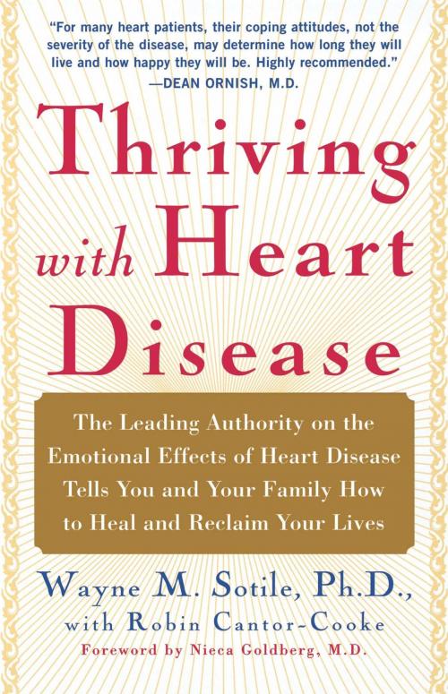 Cover of the book Thriving With Heart Disease by Wayne Sotile, Ph.D., Atria Books