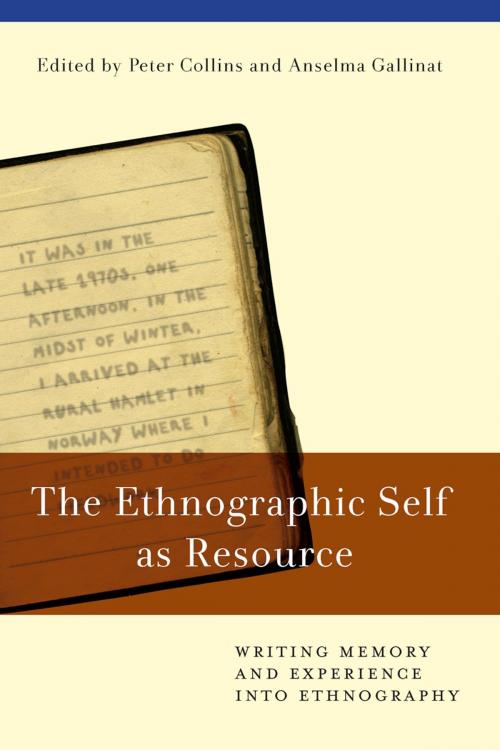 Cover of the book The Ethnographic Self as Resource by , Berghahn Books