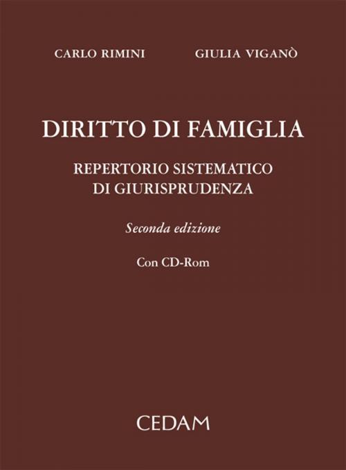 Cover of the book Diritto Di Famiglia by Cesare Rimini, Cedam