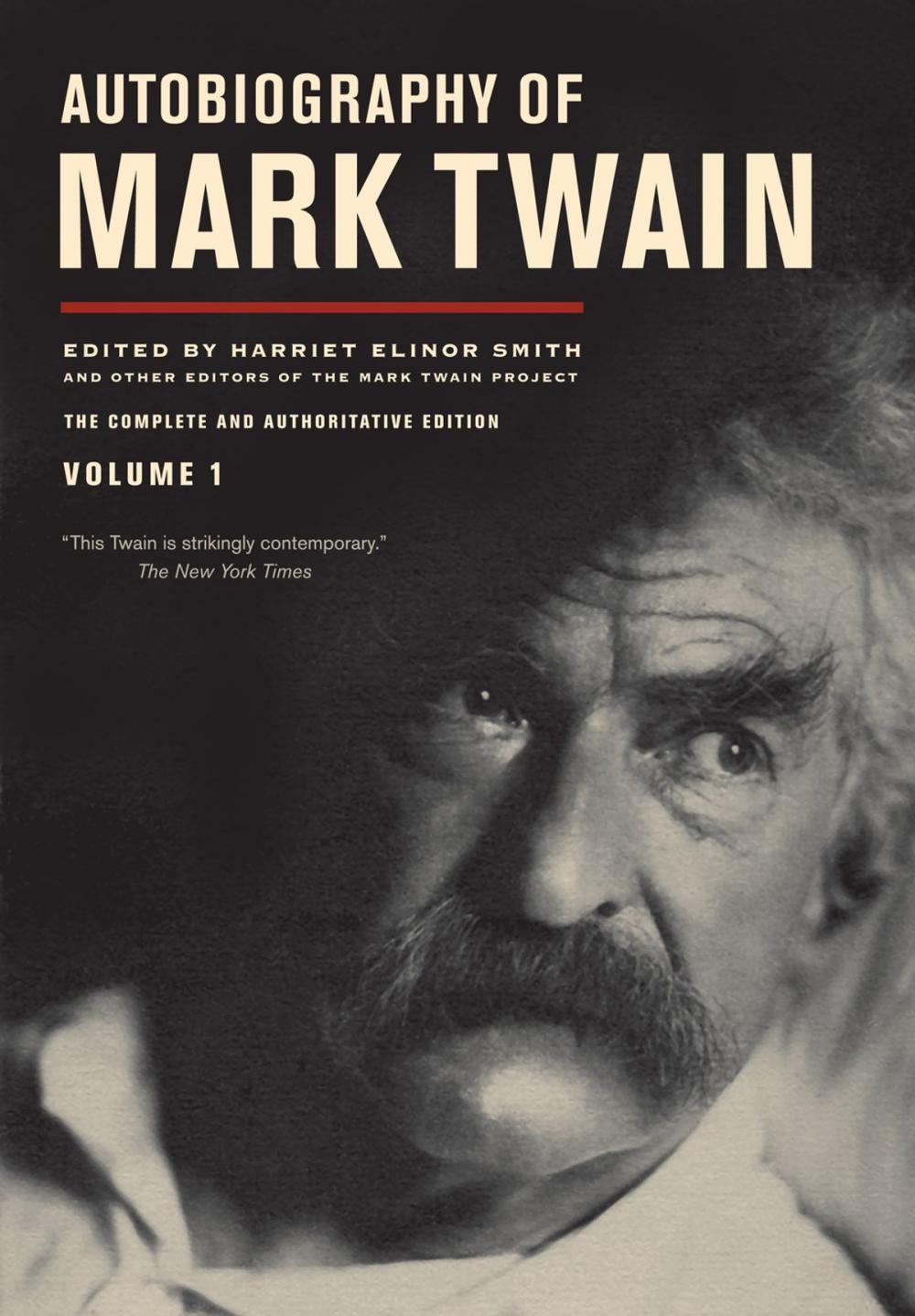 Big bigCover of Autobiography of Mark Twain, Volume 1