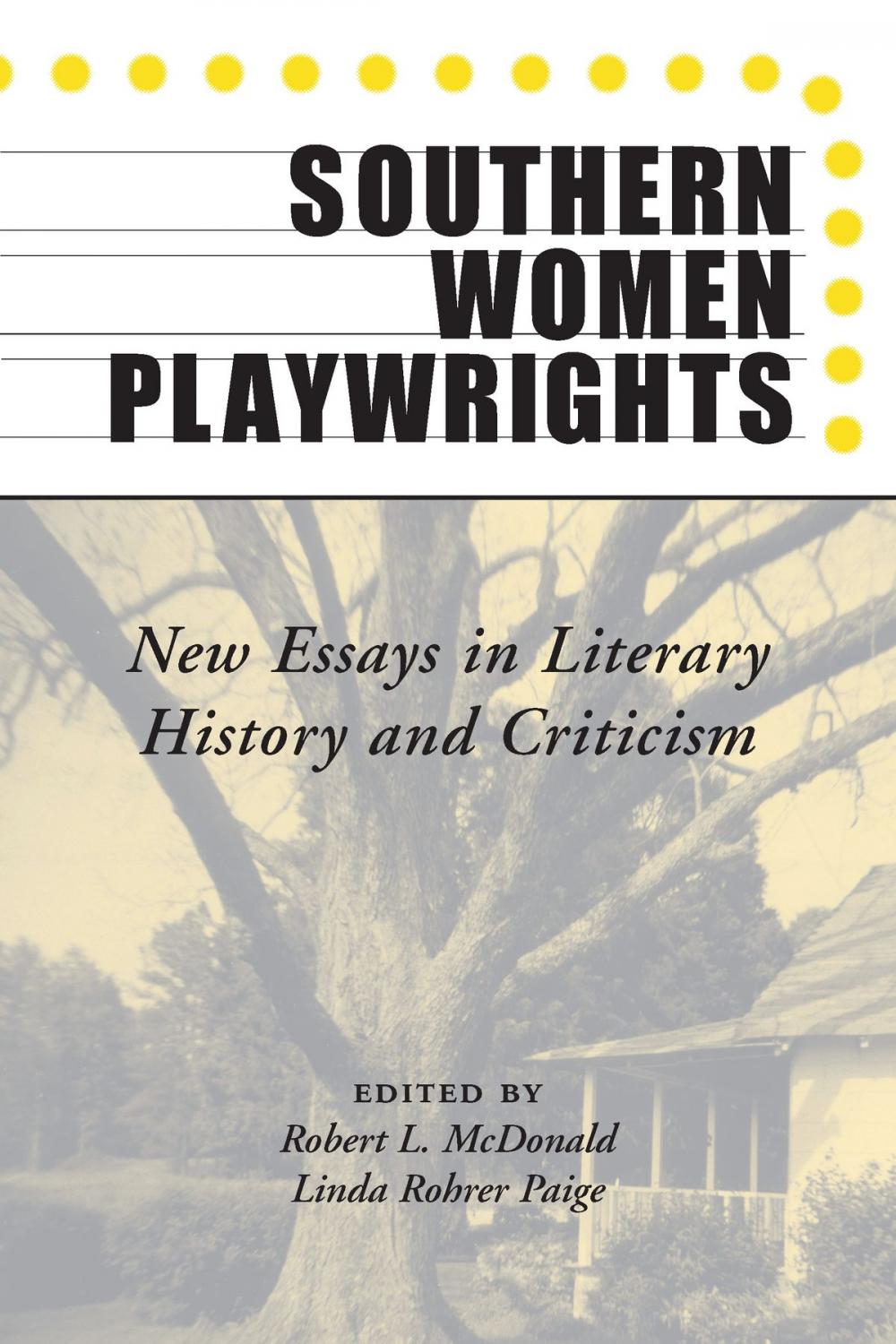 Big bigCover of Southern Women Playwrights
