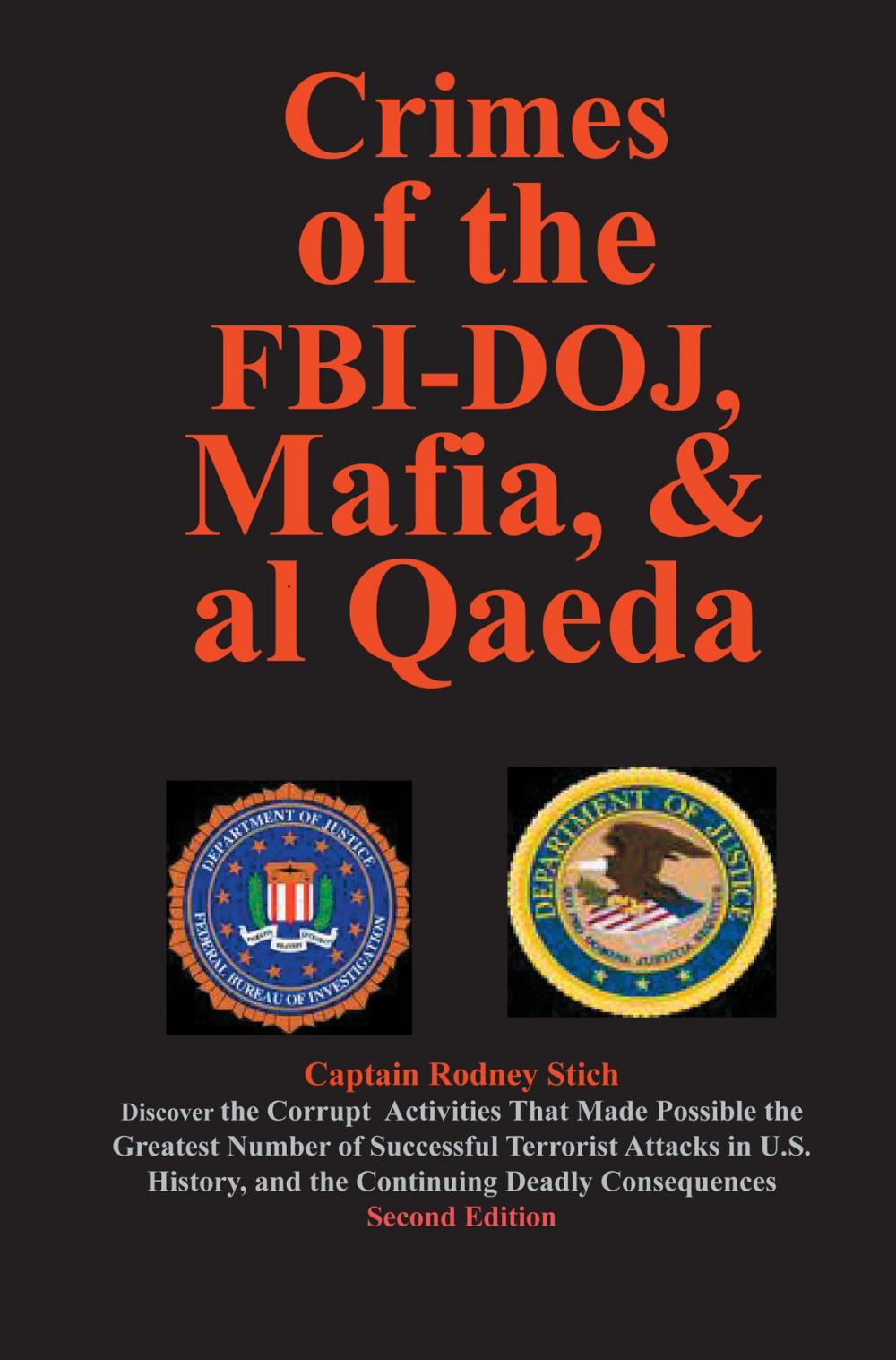 Big bigCover of Crimes of the FBI-DOJ, Mafia, and al Qaeda