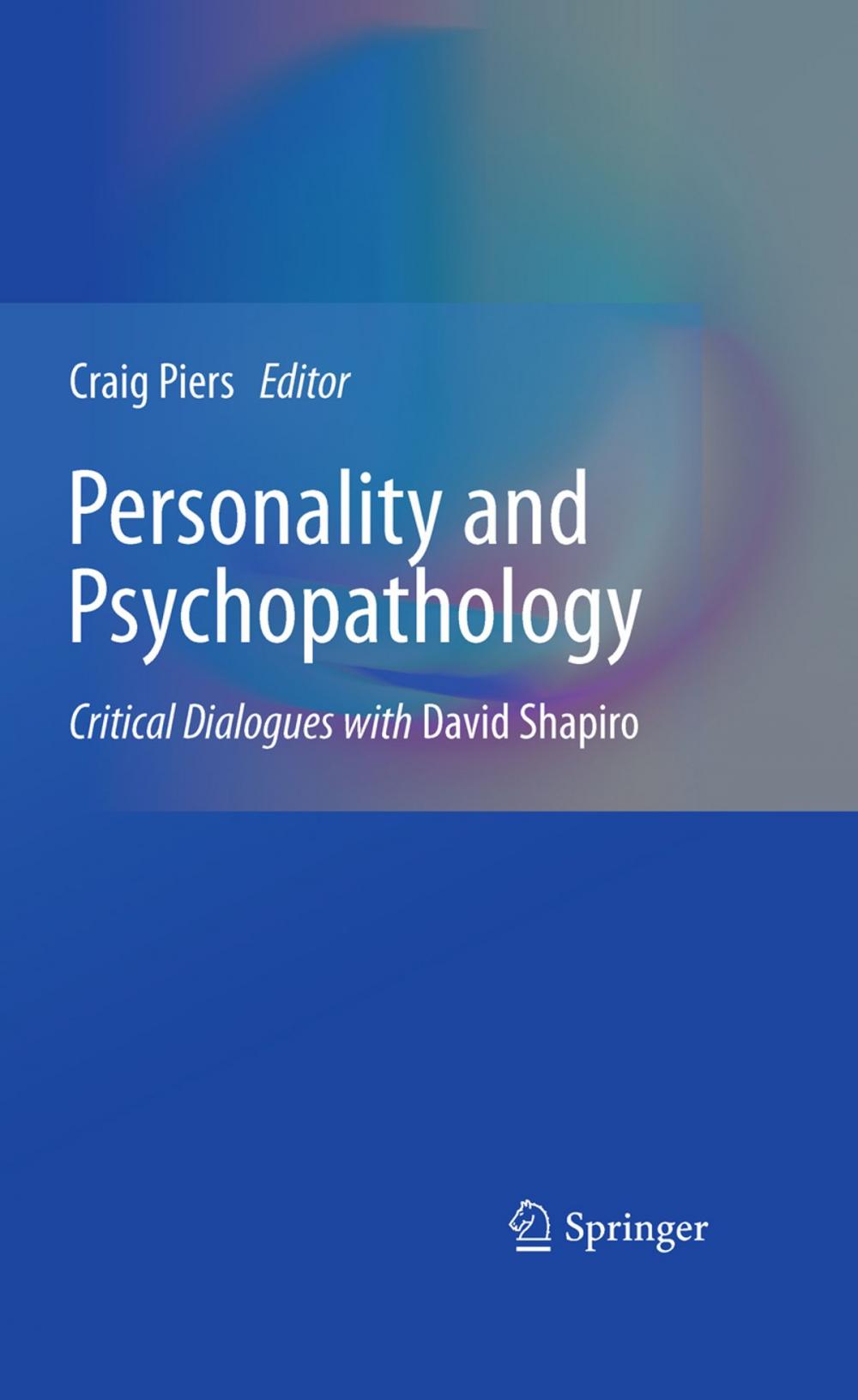 Big bigCover of Personality and Psychopathology