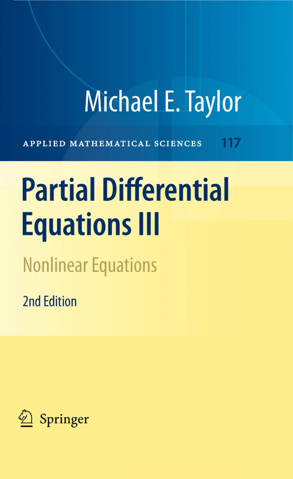 Big bigCover of Partial Differential Equations III