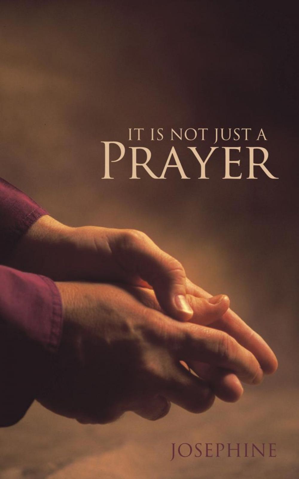 Big bigCover of It Is Not Just a Prayer