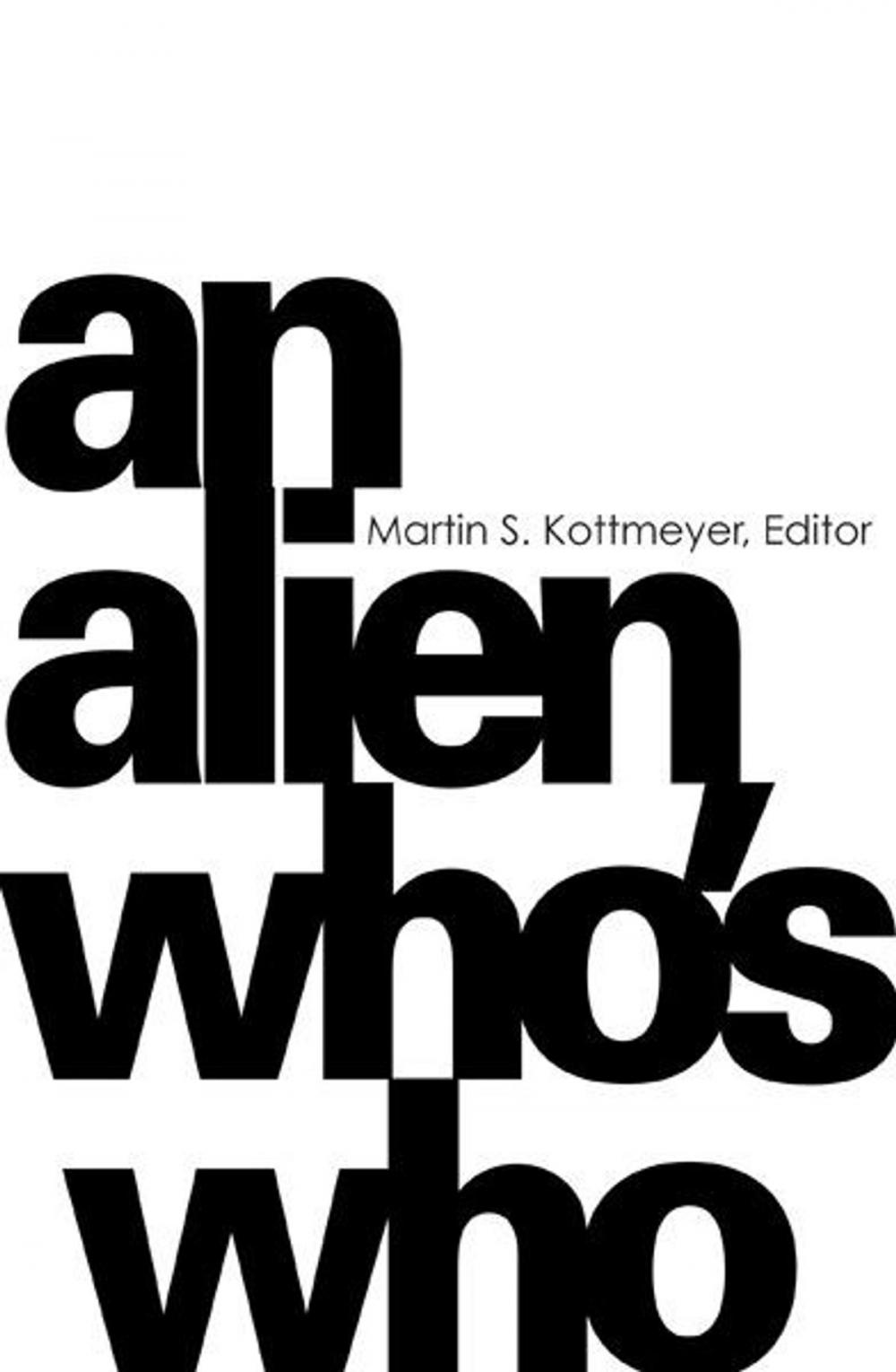 Big bigCover of An Alien Who's Who
