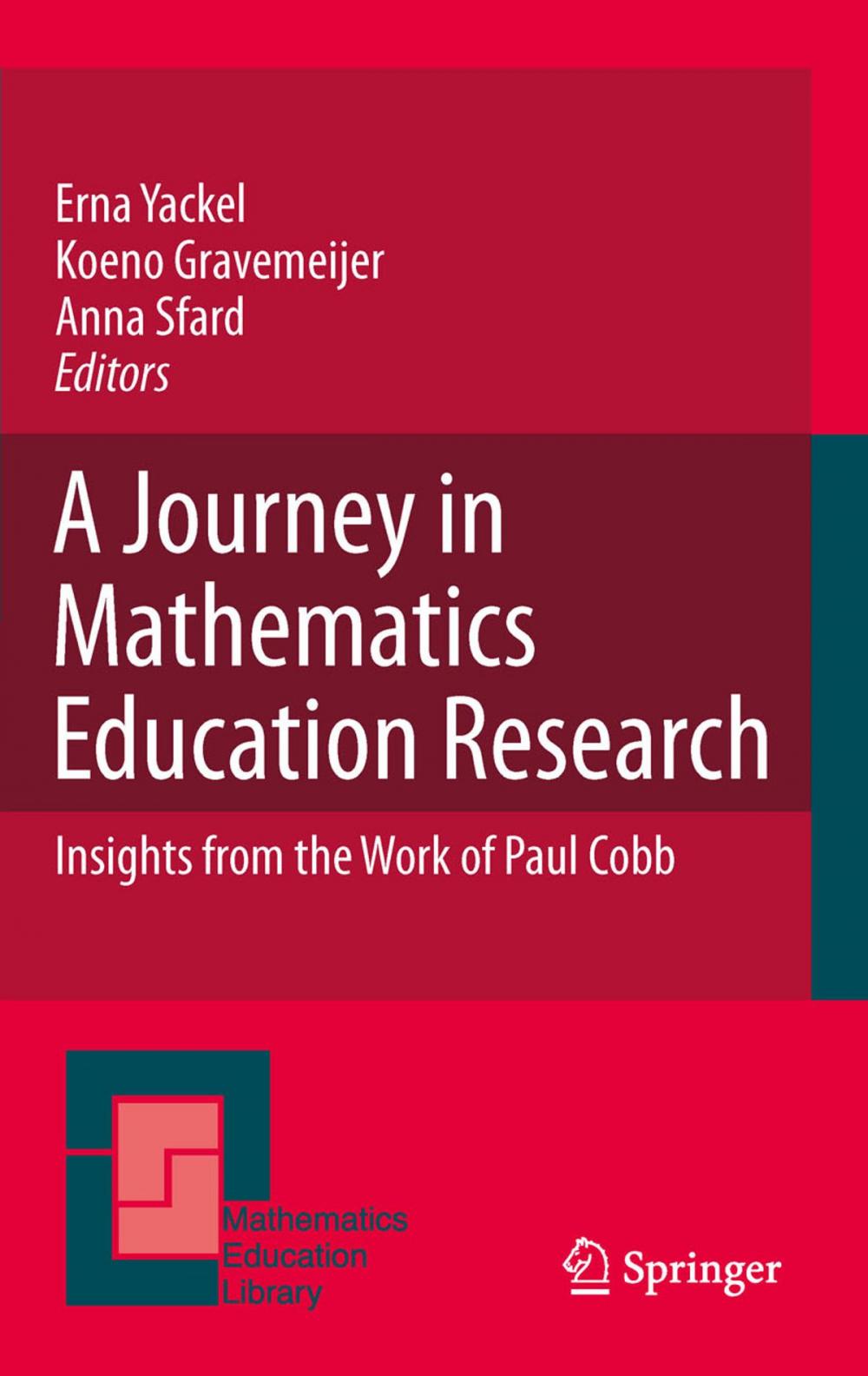 Big bigCover of A Journey in Mathematics Education Research