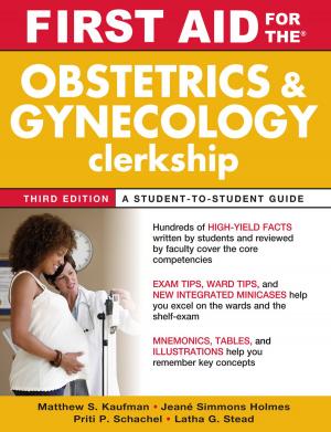 Cover of First Aid for the Obstetrics and Gynecology Clerkship, Third Edition