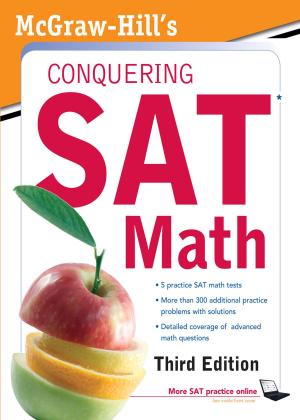 Cover of McGraw-Hill's Conquering SAT Math, Third Edition