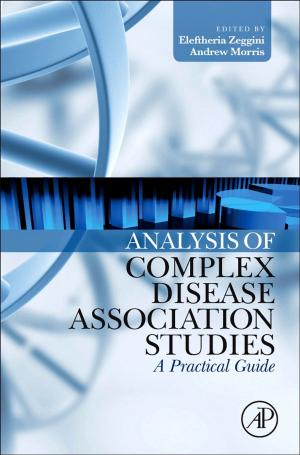 Cover of the book Analysis of Complex Disease Association Studies by George Staab, Educated to Ph.D. at Purdue
