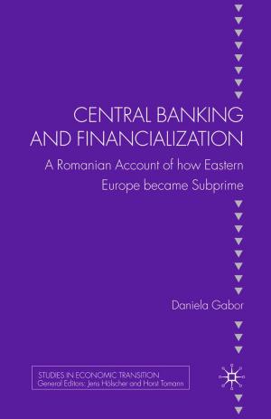 Cover of the book Central Banking and Financialization by Bernardino Quattrociocchi