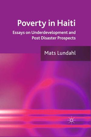 Cover of the book Poverty in Haiti by Michael Harrington