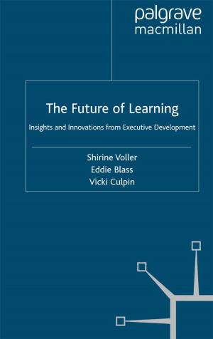 Cover of the book The Future of Learning by M. Liebel