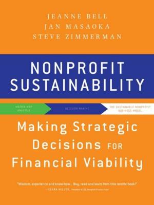Cover of the book Nonprofit Sustainability by Laura J. McDonald, Susan L. Misner