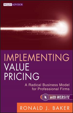 Cover of the book Implementing Value Pricing by Beth Rogers