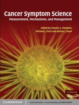 Cover of the book Cancer Symptom Science by Adam Kendon