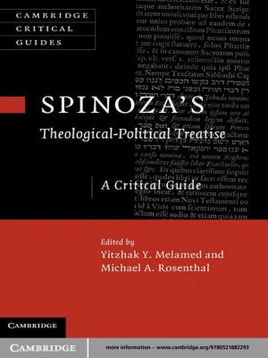 Cover of the book Spinoza's 'Theological-Political Treatise' by Abd al-Razzaq Moaz, Yasser Tabbaa, Zina Takieddine, Verena Daiber, Dina Bakkour, Wa'al Hafian, Haytham Hasan, Balázs Mayor, Benjamin Michaudel