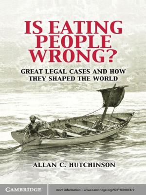 Book cover of Is Eating People Wrong?