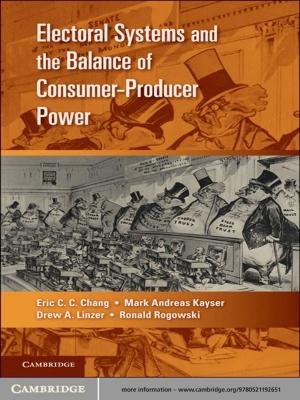 Cover of Electoral Systems and the Balance of Consumer-Producer Power