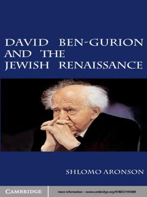 Cover of the book David Ben-Gurion and the Jewish Renaissance by Piet de Jong, Gillian Z. Heller