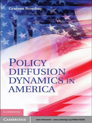 Cover of the book Policy Diffusion Dynamics in America by Ryan Patrick Hanley