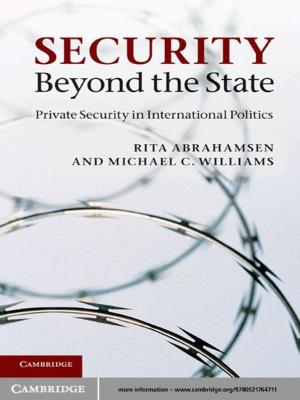 Cover of the book Security Beyond the State by Inez De Florio