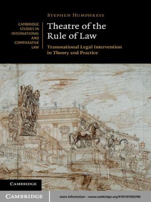 Cover of the book Theatre of the Rule of Law by Nihal Jayawickrama