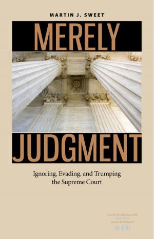 Cover of the book Merely Judgment by Daniel Balderston