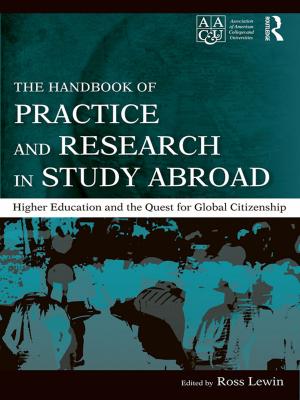 Cover of the book The Handbook of Practice and Research in Study Abroad by 