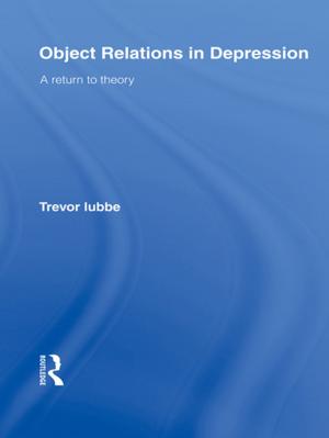 Cover of the book Object Relations in Depression by Mitchell K. Hall