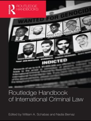 Cover of Routledge Handbook of International Criminal Law