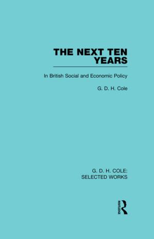 Book cover of The Next Ten Years