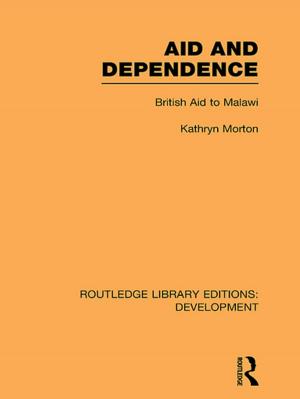 Book cover of Aid and Dependence