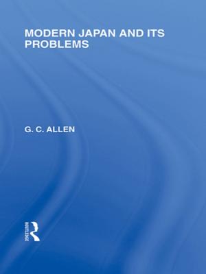 Book cover of Modern Japan and its Problems