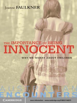 Cover of the book The Importance of Being Innocent by Eva Maria Mehl