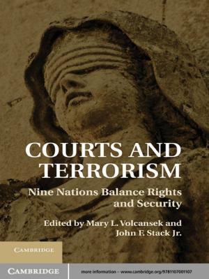 Cover of the book Courts and Terrorism by Susan Nieschlag