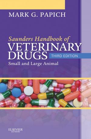 Cover of Saunders Handbook of Veterinary Drugs