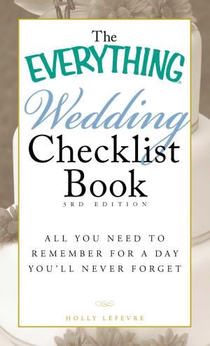 Cover of the book The Everything Wedding Checklist Book by Donald K Dewey