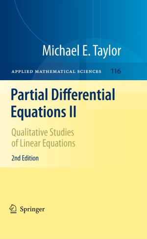 Cover of the book Partial Differential Equations II by Audrey Terras
