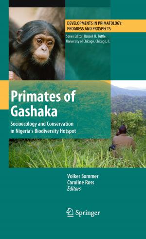 Cover of the book Primates of Gashaka by Norbert Gaillard