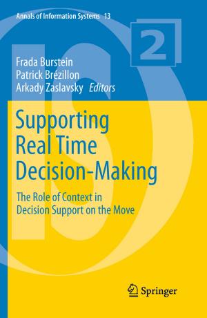 Cover of the book Supporting Real Time Decision-Making by 